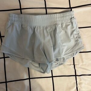 Blue Lululemon Hotty Hot shorts 2.5 inch
